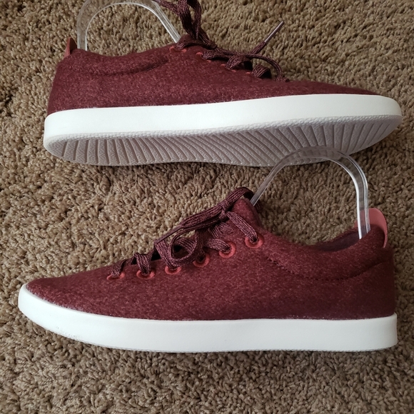 Allbirds Wool Runners Hazy Burgundy W Sz 9 - Picture 6 of 10